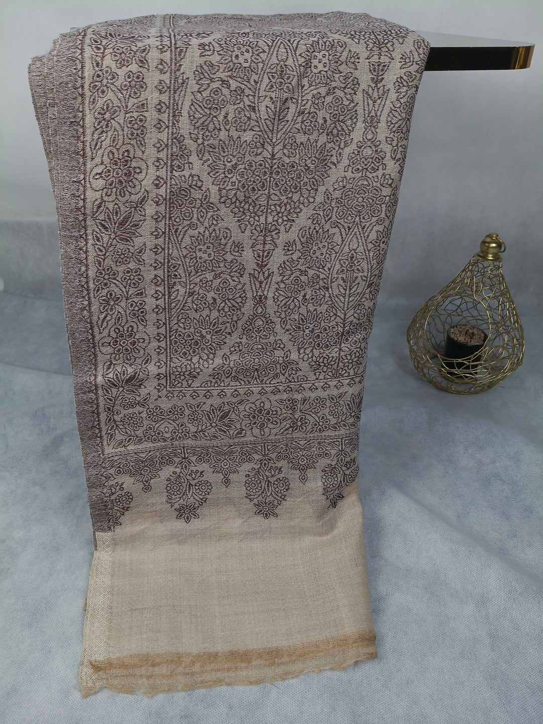 Premium Quality Extremely Soft Pashmina Kani Shawl