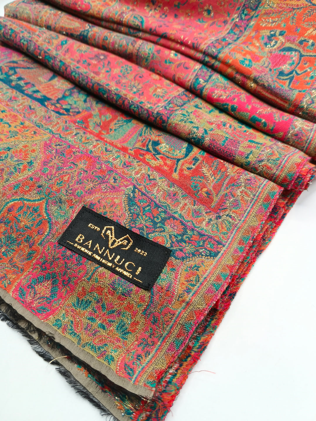 Premium Quality Extremely Soft kani Pashmina Cashmere Shawl