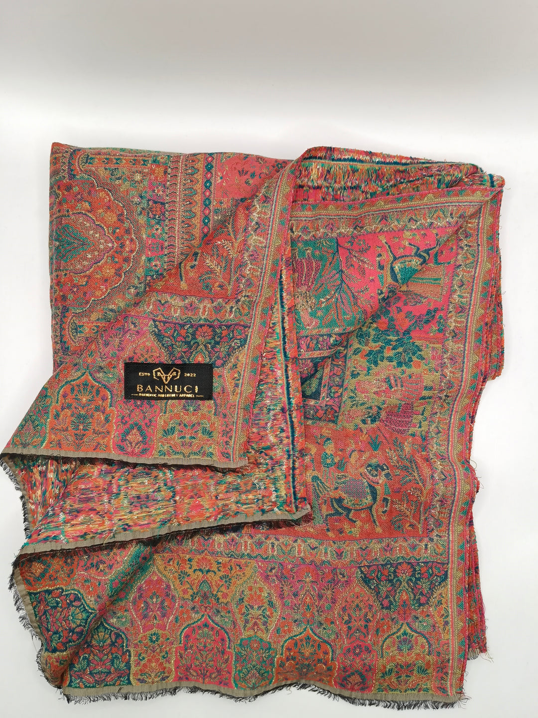 Premium Quality Extremely Soft kani Pashmina Cashmere Shawl
