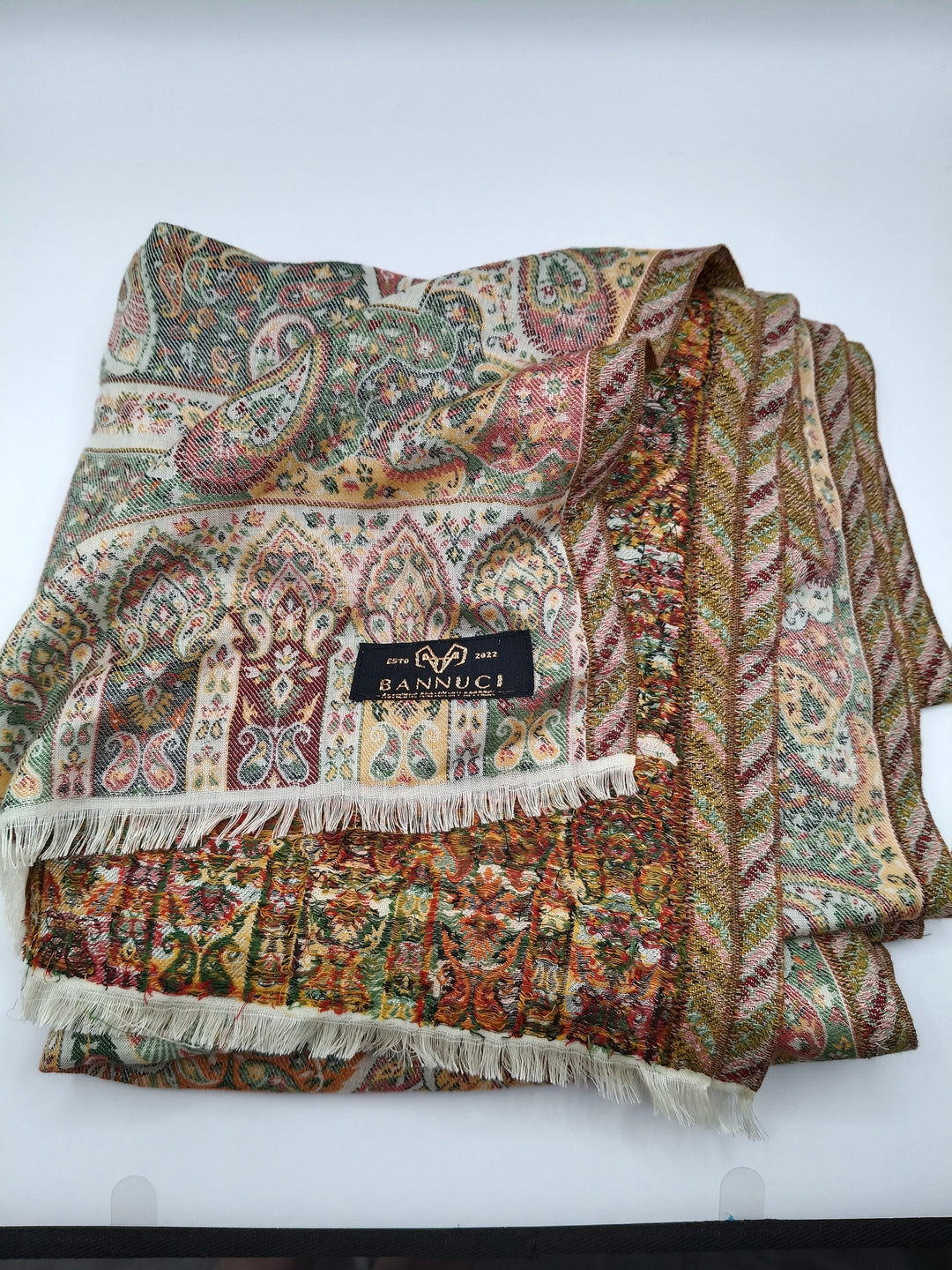 Premium Quality MultiColor Kani Pashmina Cashmere Shawl