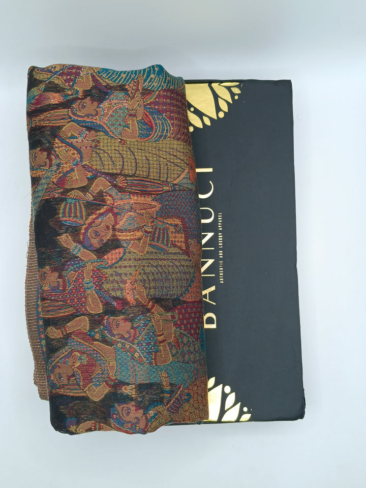 Premium Quality And Extremely Soft Moonlight  Multi Color  kani Pashmina  Shawl