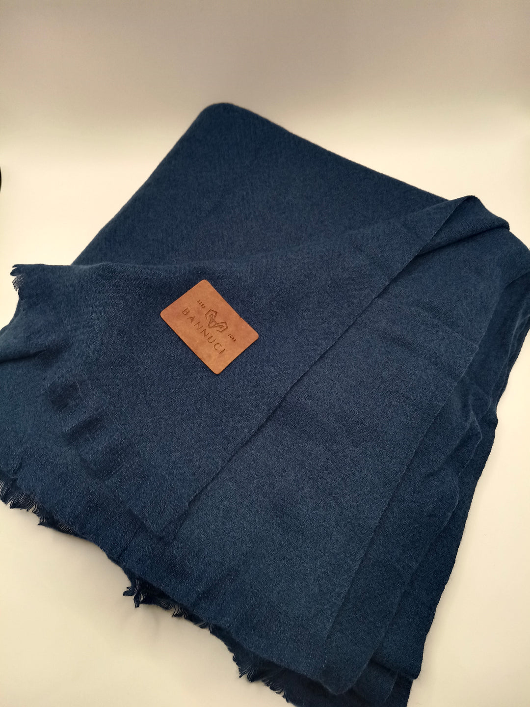 Premium Quality Extremely Soft Navy Blue Pashmina / Cashmere Shawl