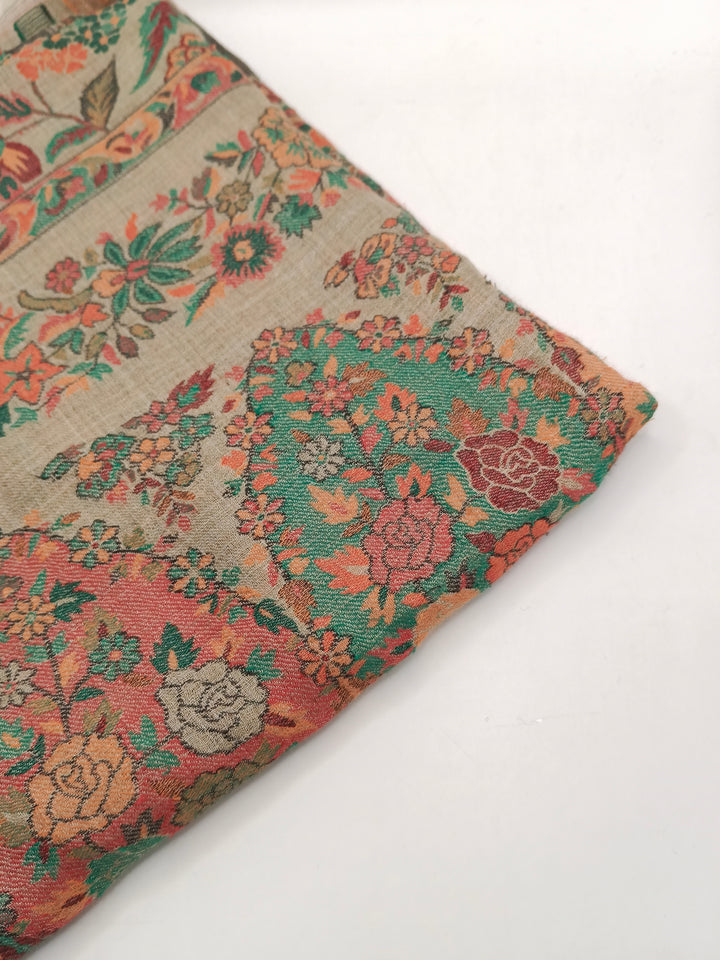 Premium Quality Extremely Soft Multicolor Pashmina Kani Shawl