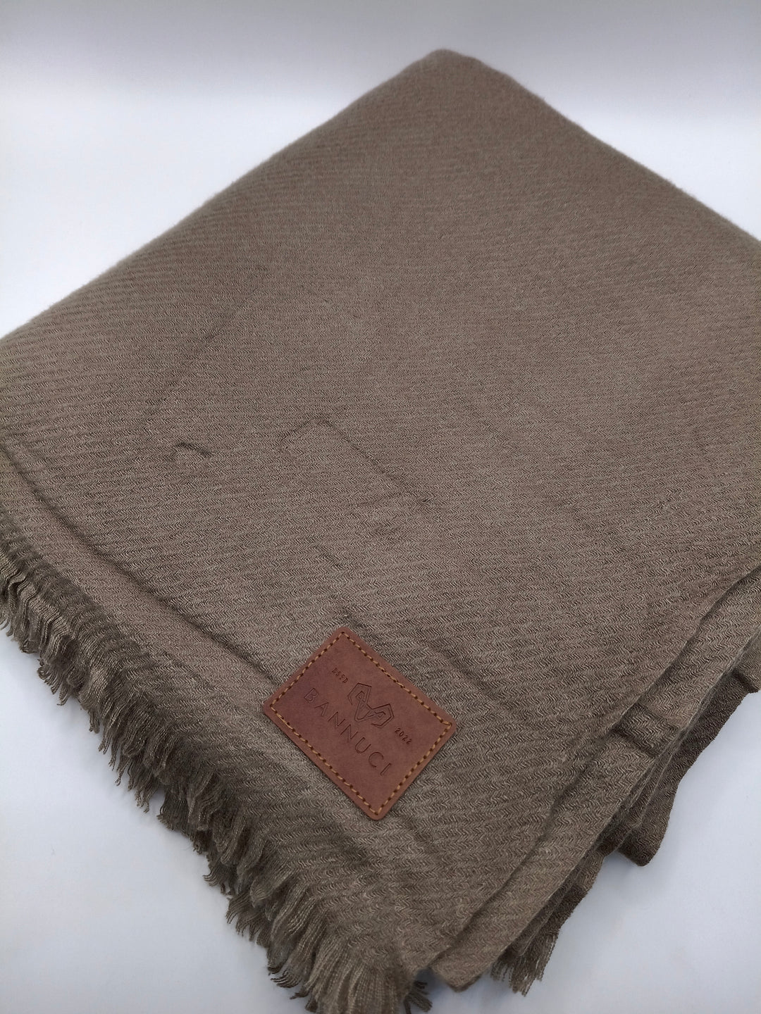 Premium Quality Extremely Soft Clay Colored Pashmina / Cashmere Shawl