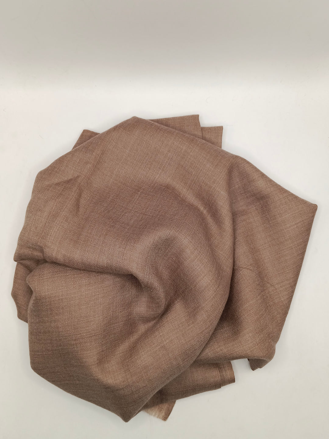 Premium Quality Extremely Soft Pure Toosh Brown Shawl With Chashme Bulbul Design