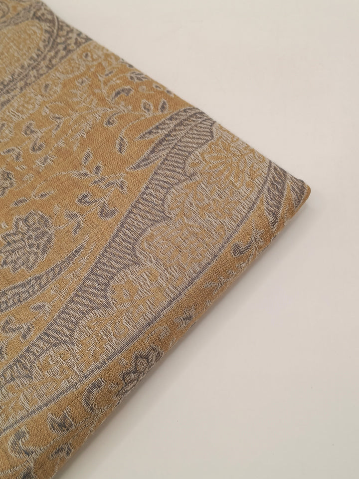 Extremely Soft Pashmina Kani Shawl With Khadi Pattern