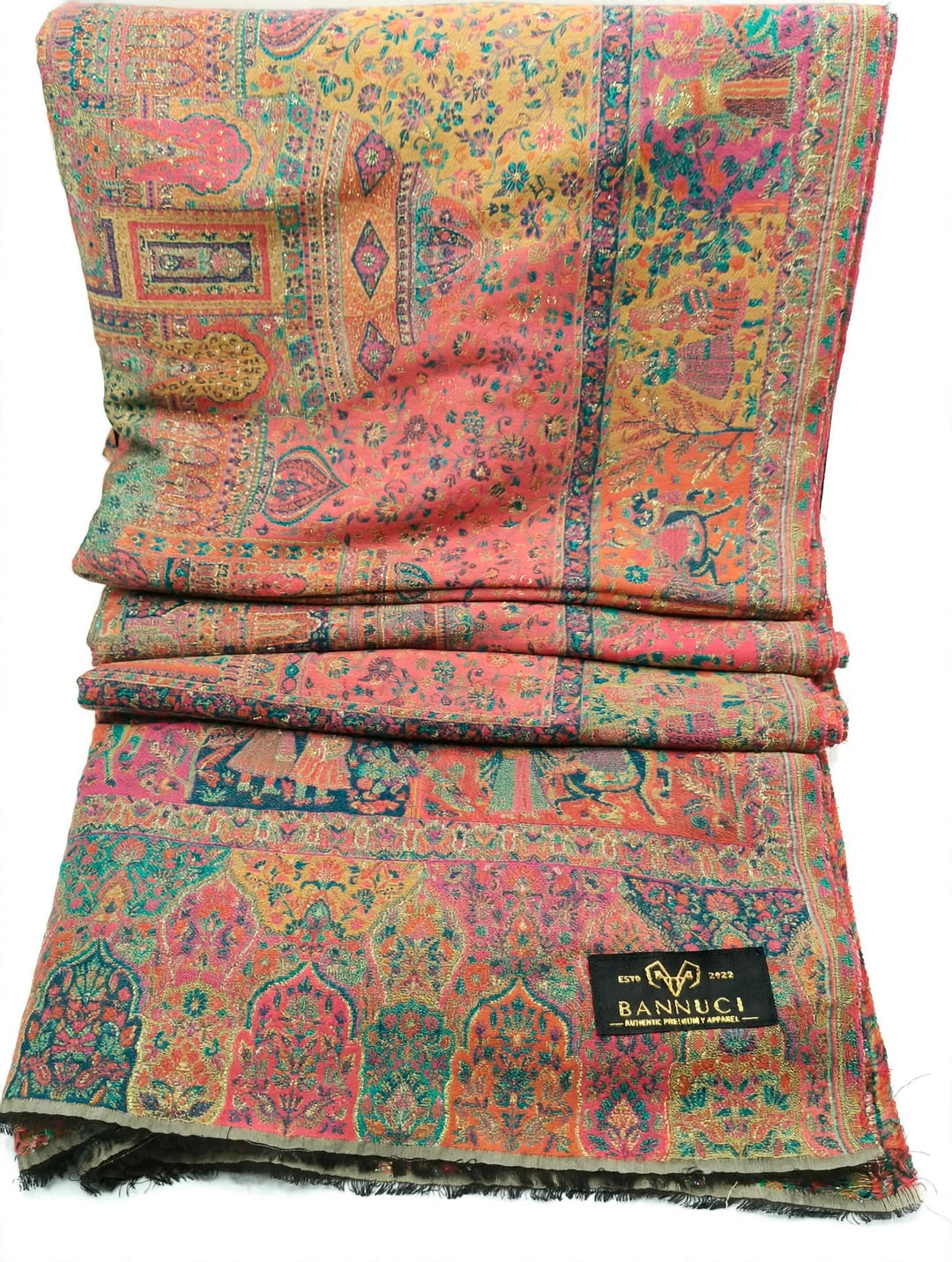 Premium Quality Extremely Soft kani Pashmina Cashmere Shawl