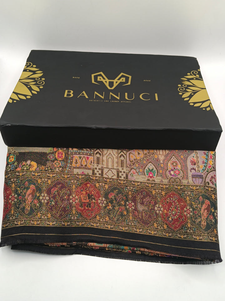 Premium Quality  Multi Color Light Weight kani Silk Pashmina  Shawl