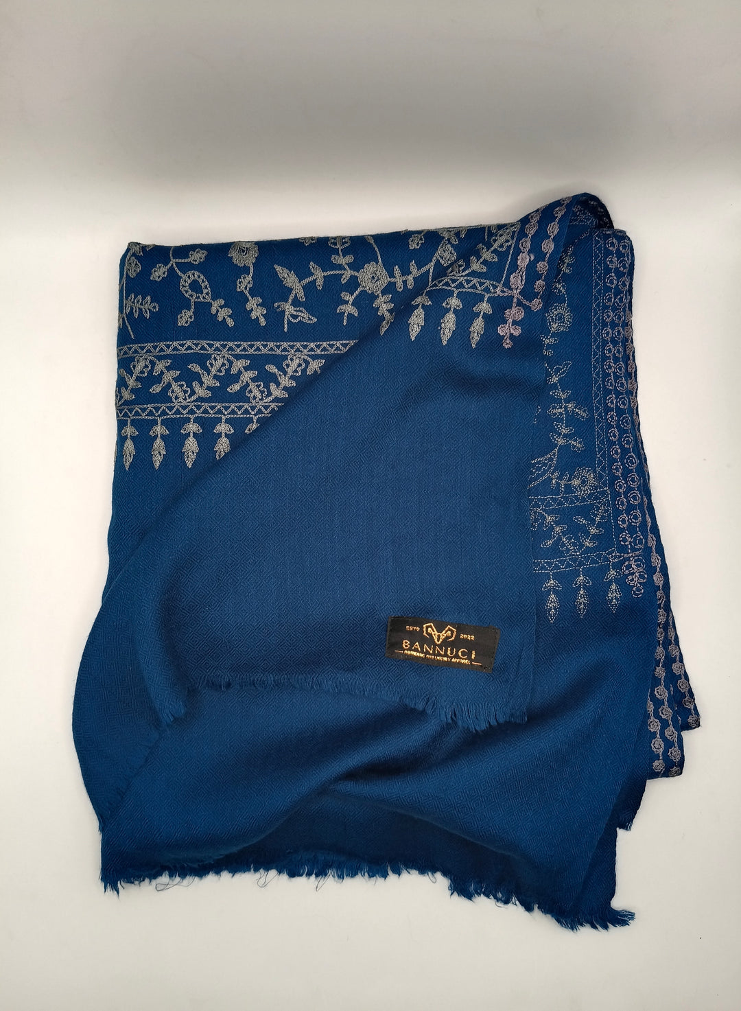 Premium Quality Embroidered Pashmina Cashmere Shawl With Ari Work