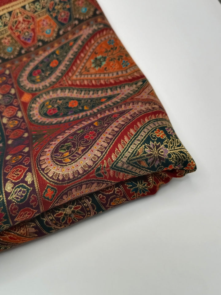 Premium Quality  Multi Mix Color kani Silk Pashmina  Shawl