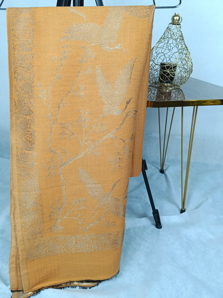 Premium Quality Reversible Moonlight Metallic Weave Shawl