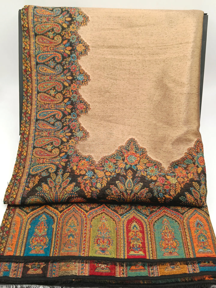 Premium Quality Moonlight Multi Color kani Pashmina Cashmere Shawl