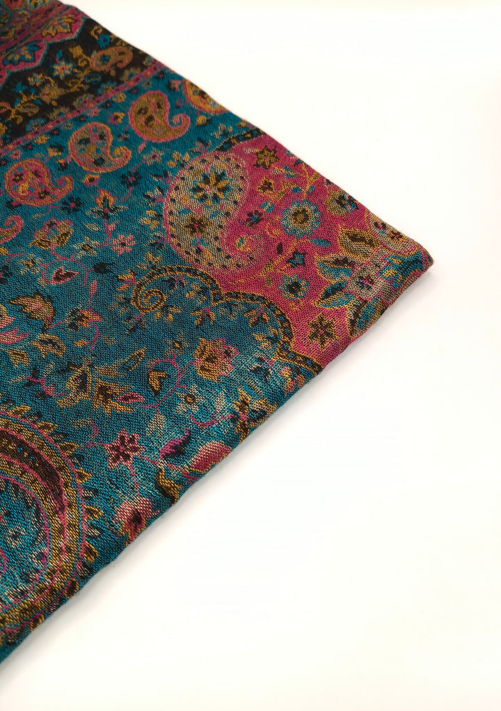 Premium Quality Extremely Soft Pashmina Cashmere Reversible Shawl