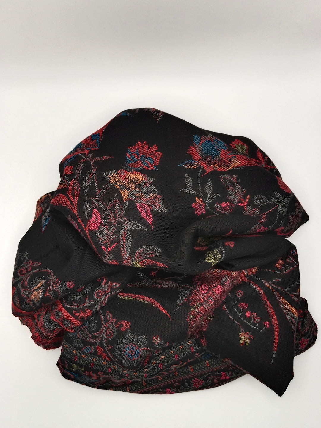 Extremely Soft Pashmina Kani Shawl With Khadi Pattern