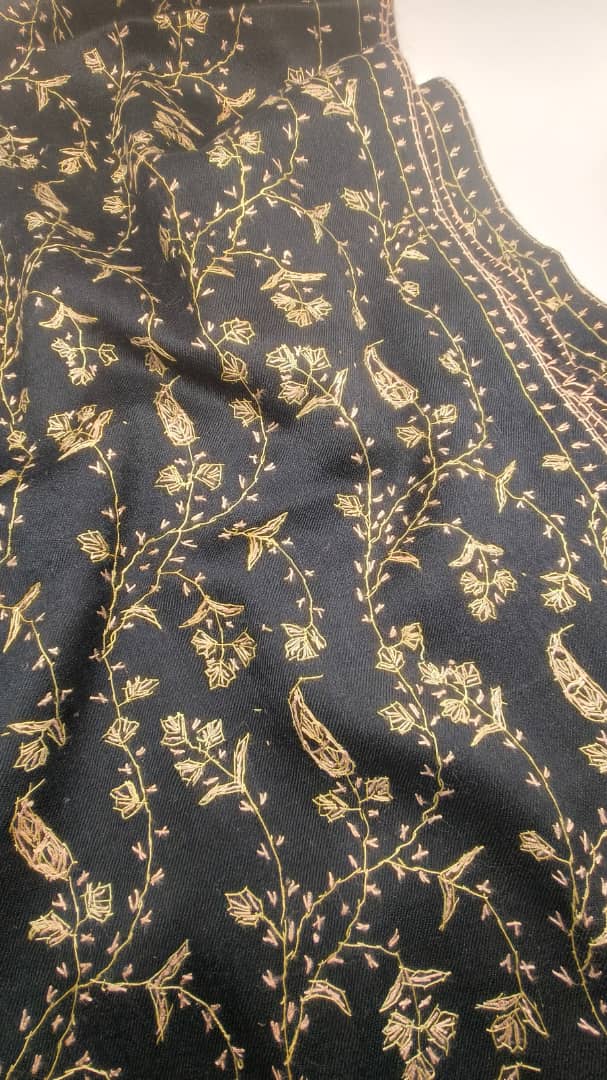 Premium And Extremely Soft Original Handmade Sui Needle Jaal Pure Toosh Shawl