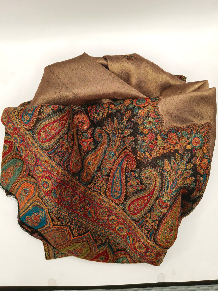 Premium Quality Moonlight Multi Color kani Pashmina Cashmere Shawl