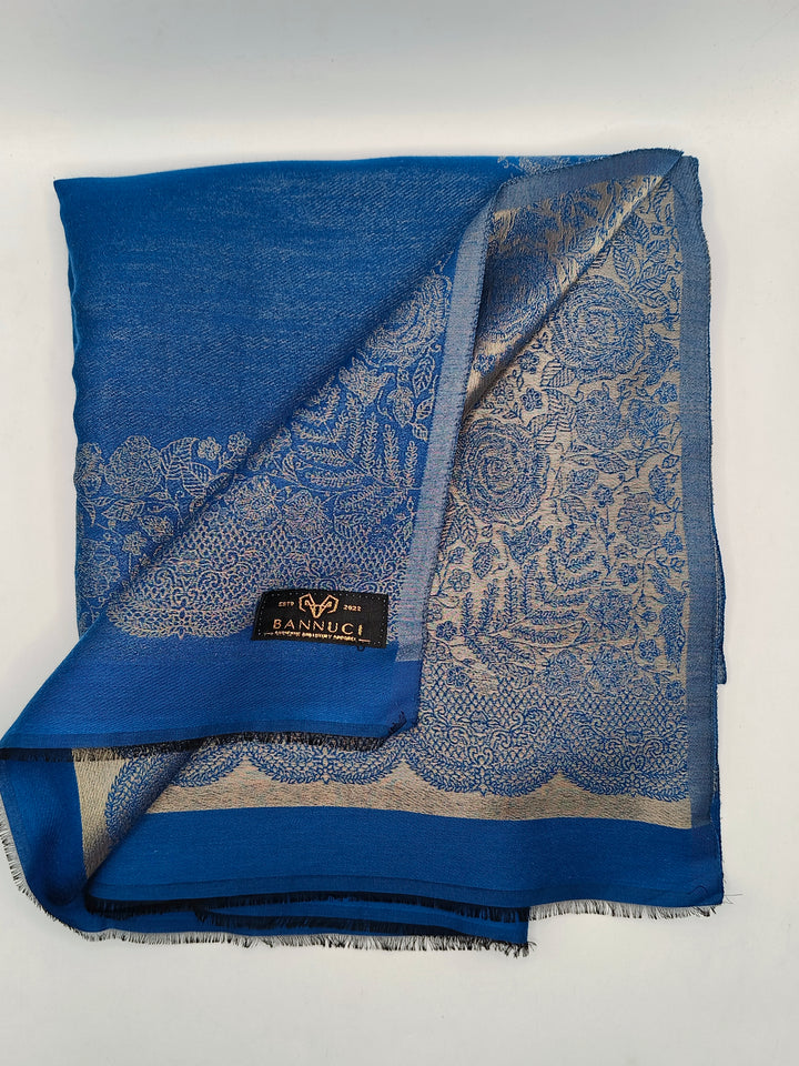 Premium Quality Reversible Moonlight Metallic Weave Shawl