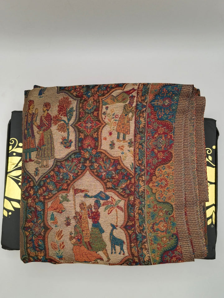 Premium Quality Moonlight  Multi Color Pashmina  Shawl