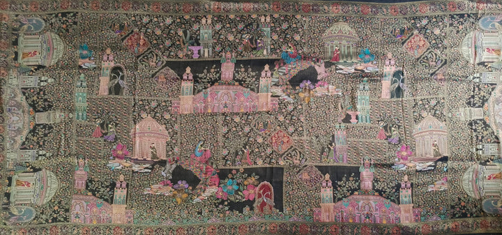 Premium Quality  Multi Color Light Weight kani Silk Pashmina  Shawl