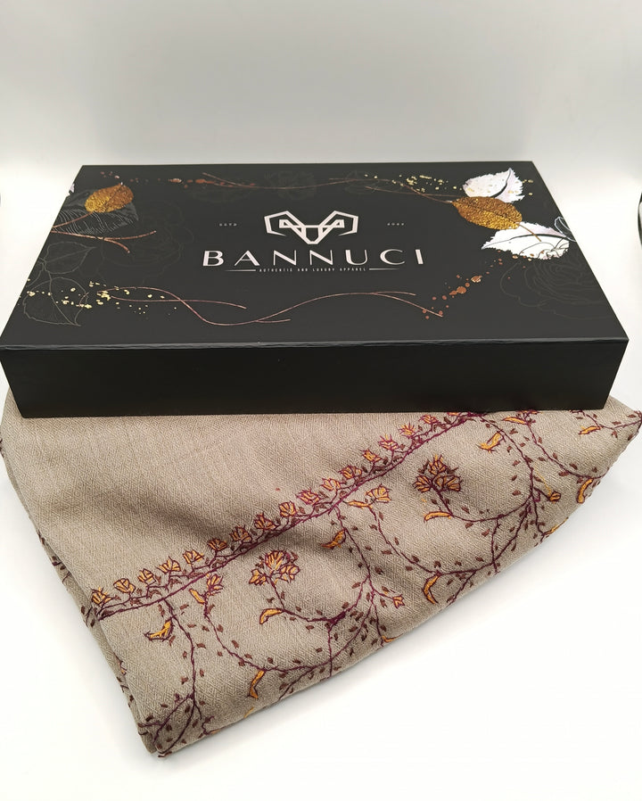 Premium And Extremely Soft Original Handmade Sui Needle Jaal Pure Toosh Shawl