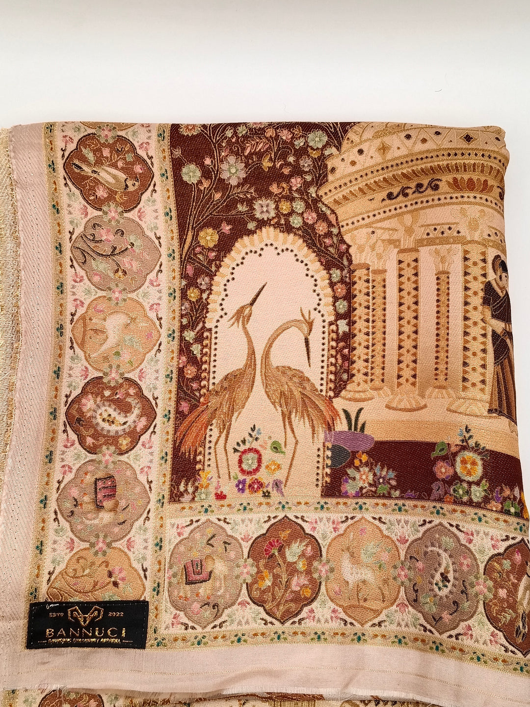 Premium Quality Mix Multi Color kani Silk Pashmina  Shawl