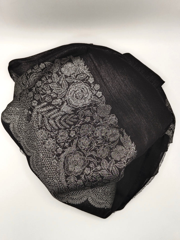 Premium Quality Reversible Moonlight Metallic Weave Shawl