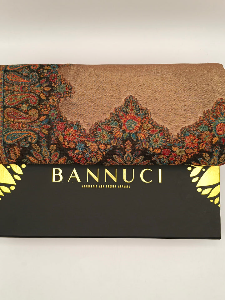 Premium Quality Moonlight Multi Color kani Pashmina Cashmere Shawl