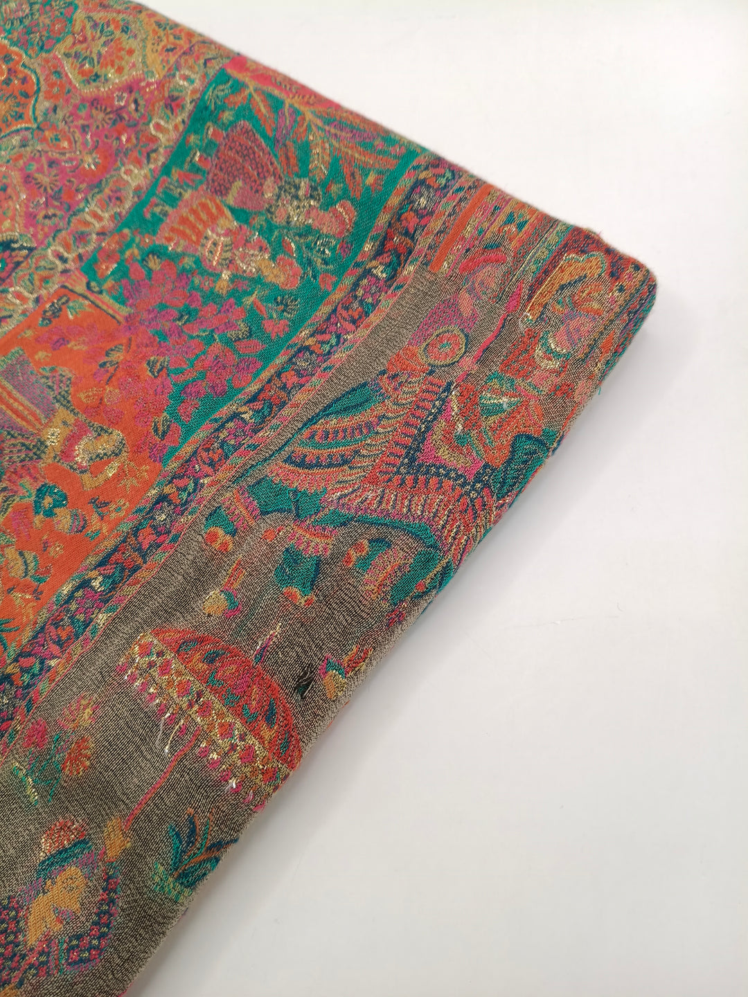 Premium Quality Extremely Soft kani Pashmina Cashmere Shawl