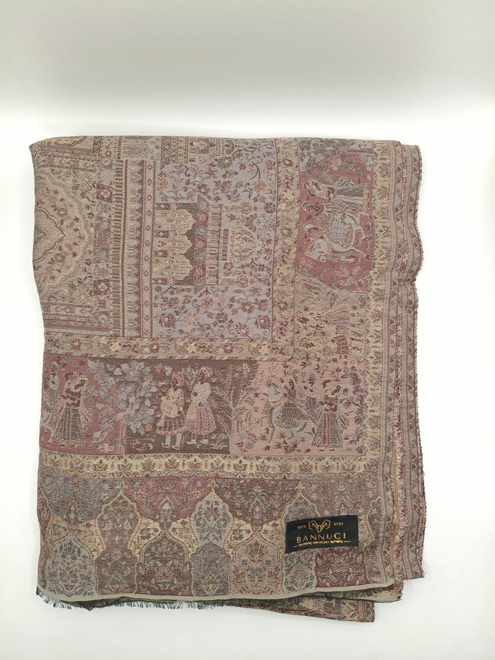 Premium Quality Extremely Soft kani Pashmina Cashmere Shawl