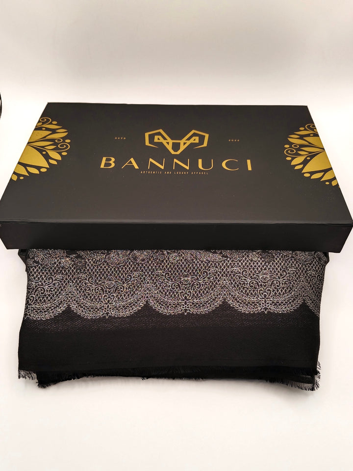 Premium Quality Reversible Moonlight Metallic Weave Shawl