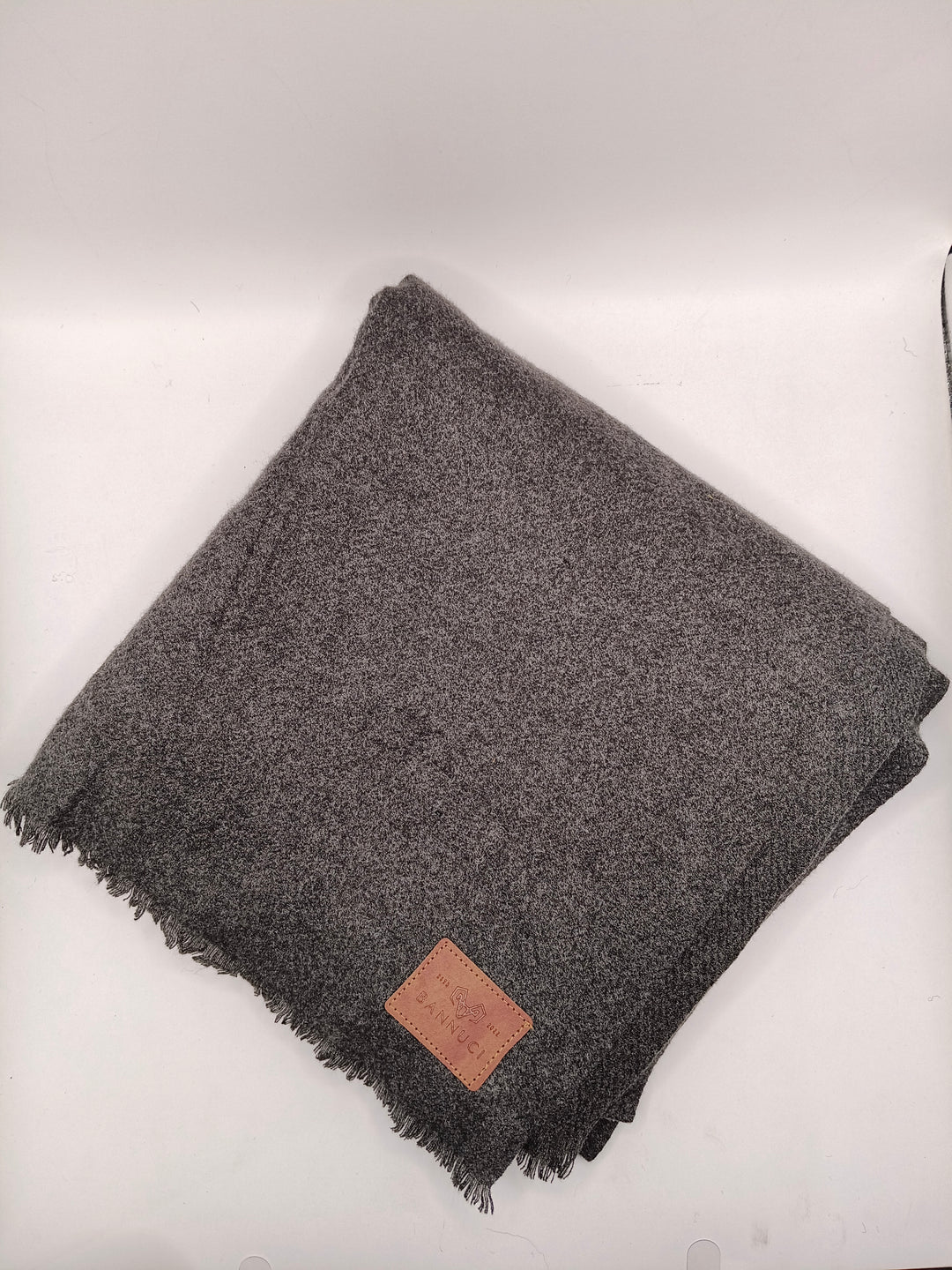 Premium Quality Extremely Soft Dark Gray Pashmina / Cashmere Shawl