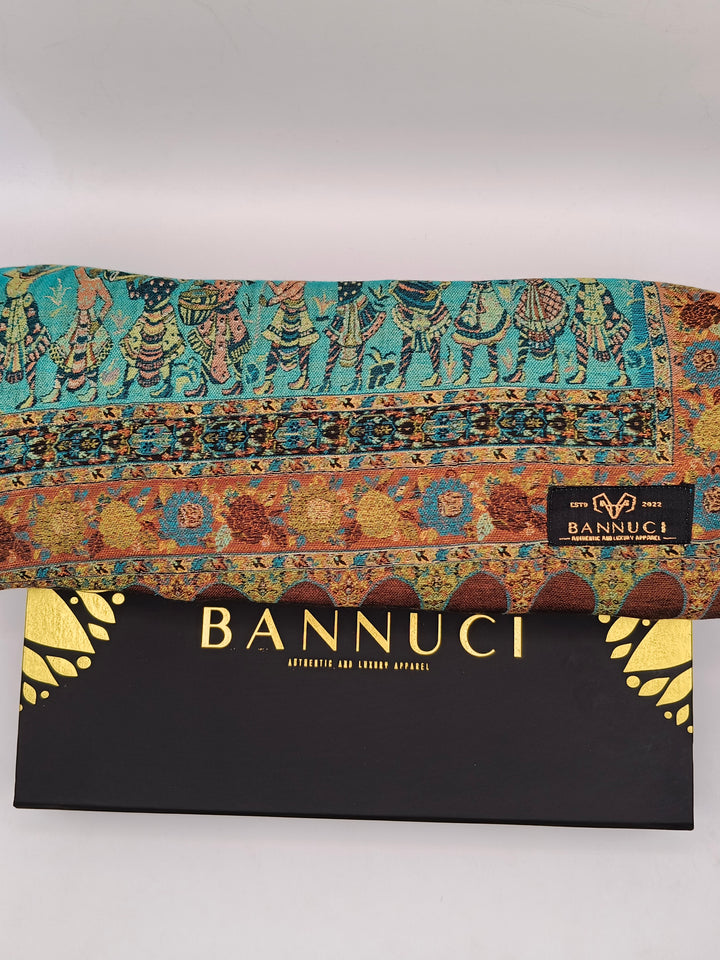 Premium Quality Light Weight Multi Color kani Silk   Shawl