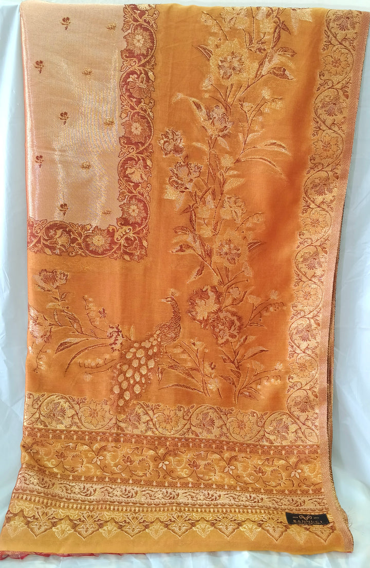 Premium Quality Light Weight kani Silk Shawl