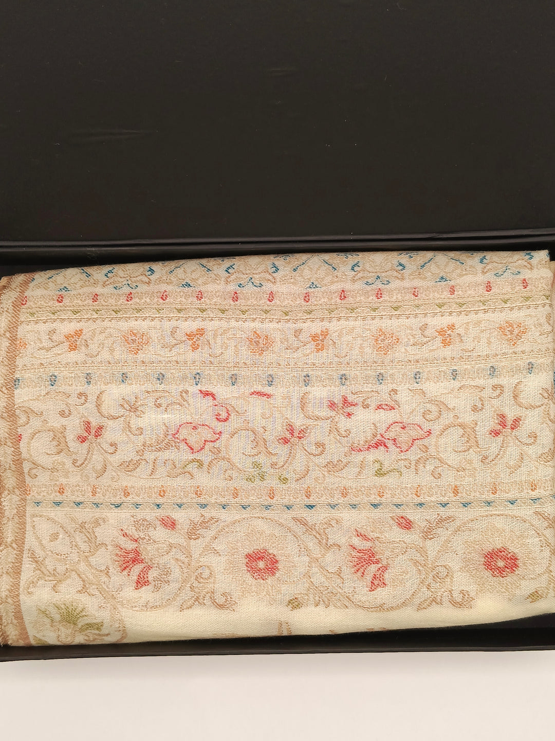 Premium Quality Extremely Soft Kani Shawl With Khadi Pattern