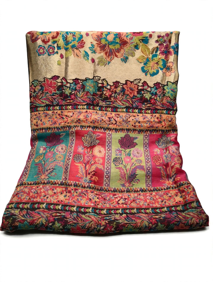 Premium Quality And Extremely Soft Moonlight  Multi Color  kani Pashmina Cashmere Shawl