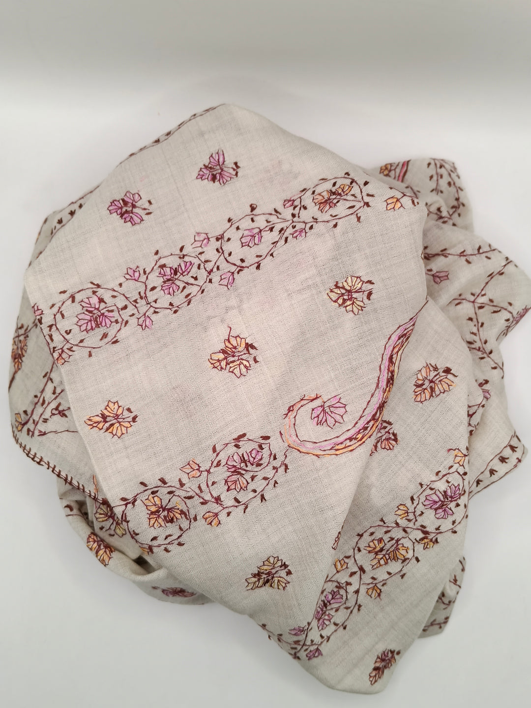Premium And Extremely Soft Original Handmade Sui Needle Jaal Pure Toosh Shawl