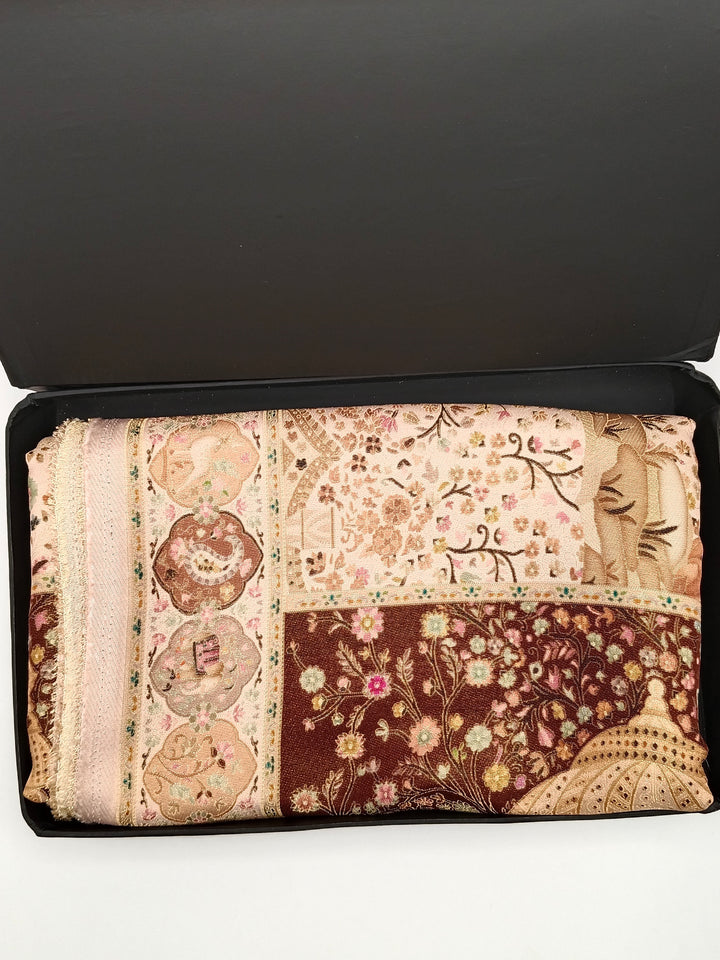 Premium Quality Mix Multi Color kani Silk Pashmina  Shawl