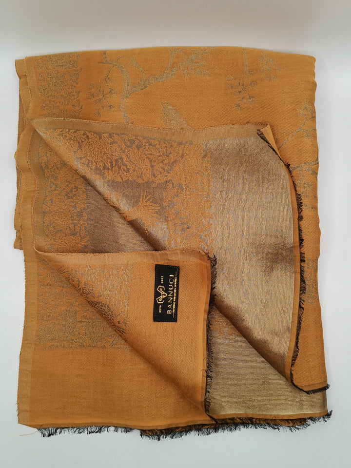Premium Quality Reversible Moonlight Metallic Weave Shawl