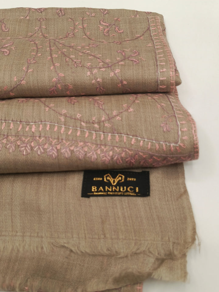 Premium And Extremely Soft Original Handmade Sui Needle Jaal Pure Toosh Shawl