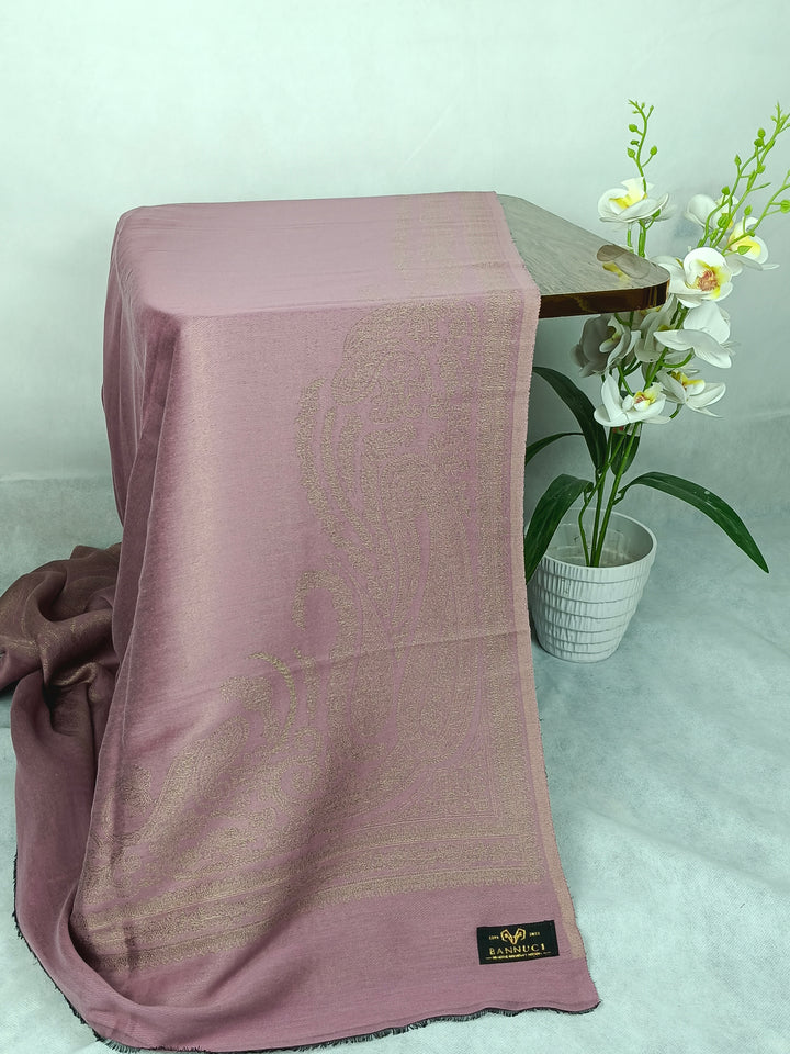 Premium Quality Reversible Moonlight Metallic Weave Shawl