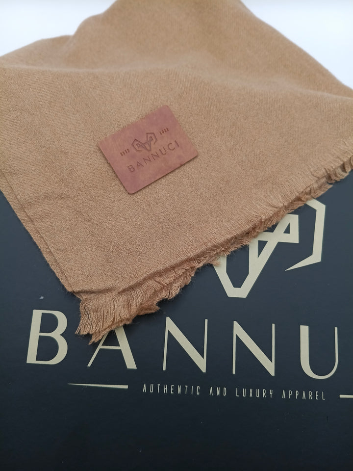 Premium Quality Extremely Soft Brown Pashmina /Cashmere Shawl