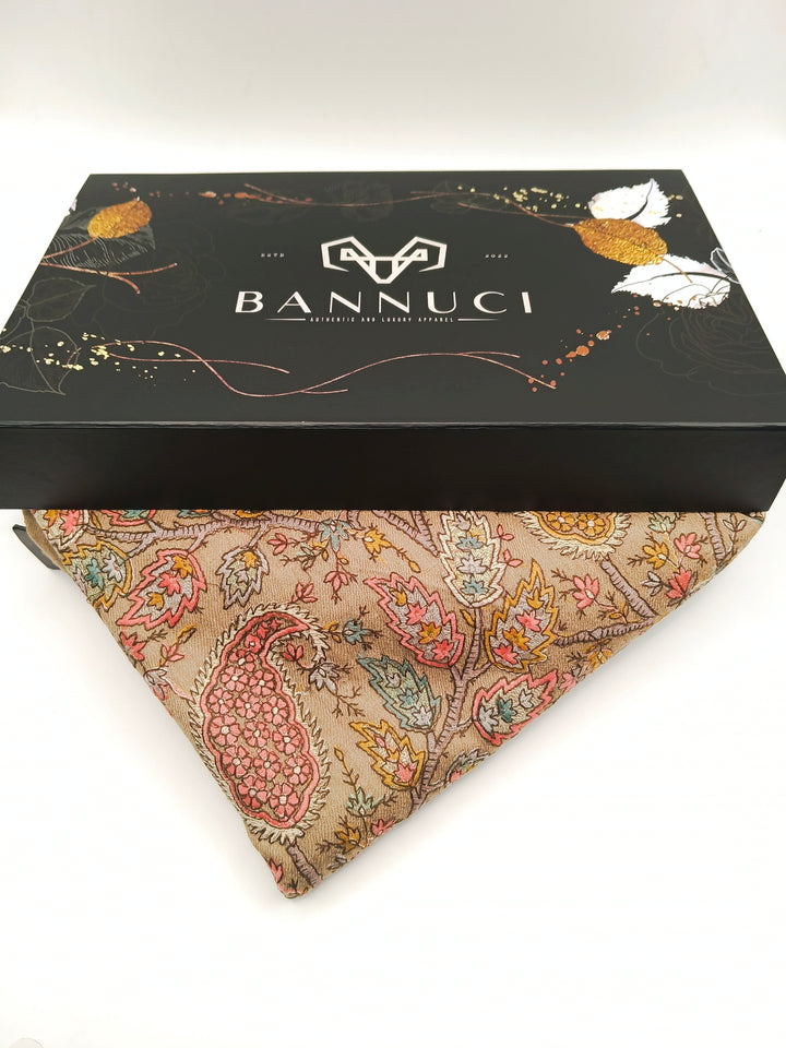 Premium Quality Multicolor Full Jaal Jama Sozni Embroidery Pashmina Shawl