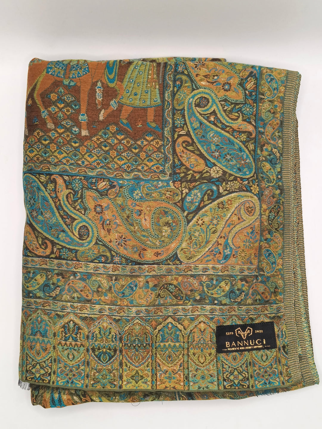Premium Quality Extremely Soft kani Pashmina Cashmere Shawl