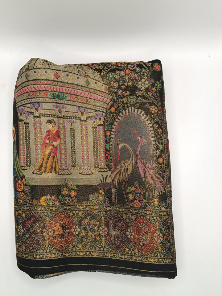 Premium Quality  Multi Color Light Weight kani Silk Pashmina  Shawl