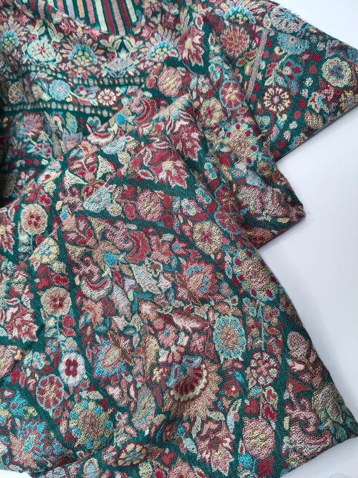Premium Quality MultiColor Floral Kani Pashmina Cashmere Shawl 2