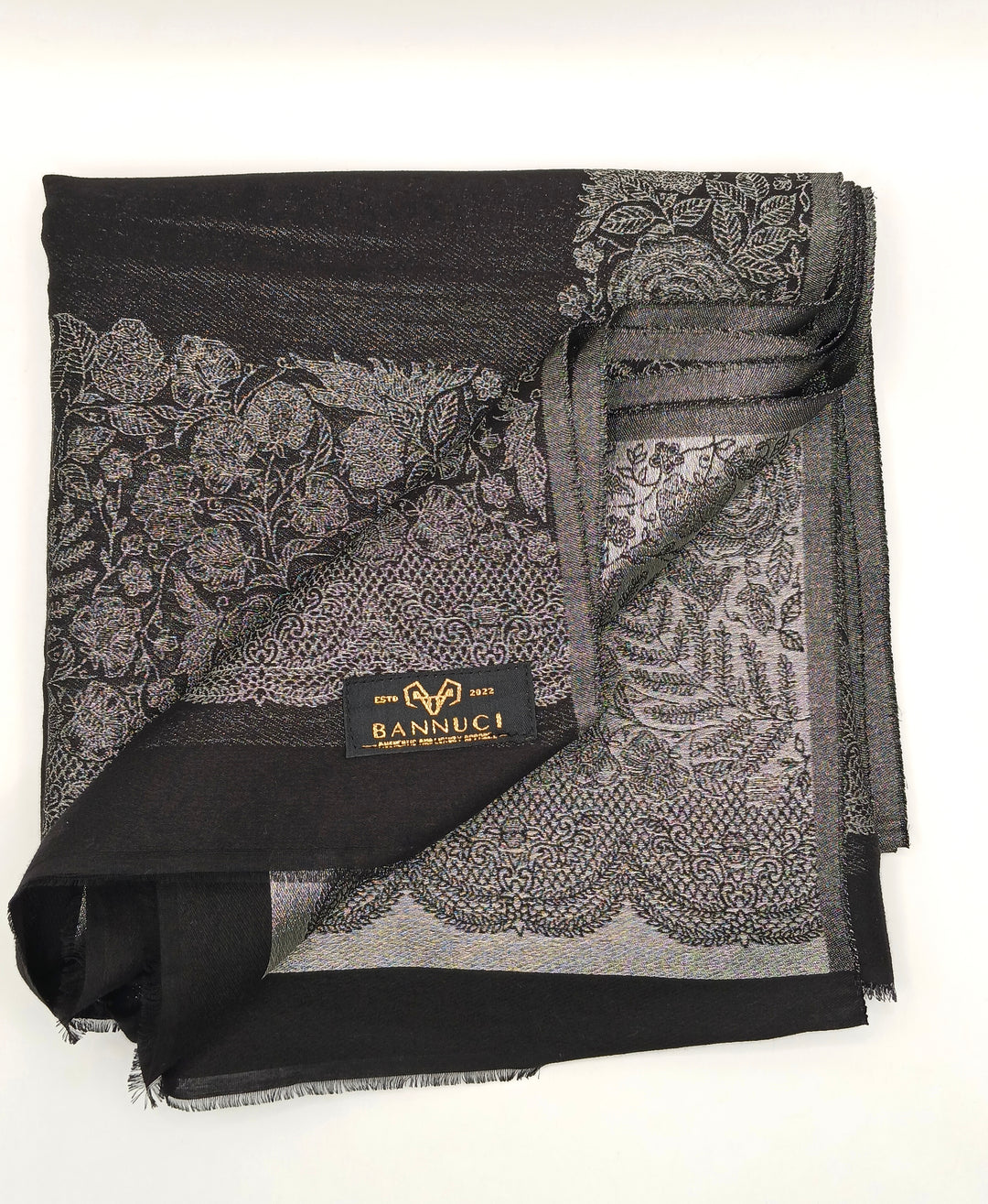 Premium Quality Reversible Moonlight Metallic Weave Shawl