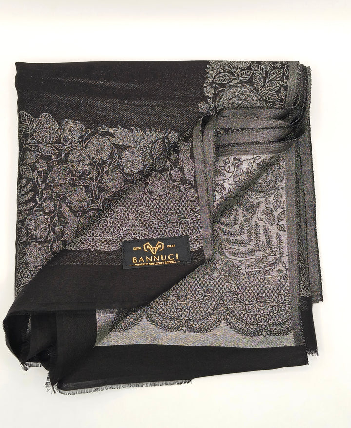 Premium Quality Reversible Moonlight Metallic Weave Shawl