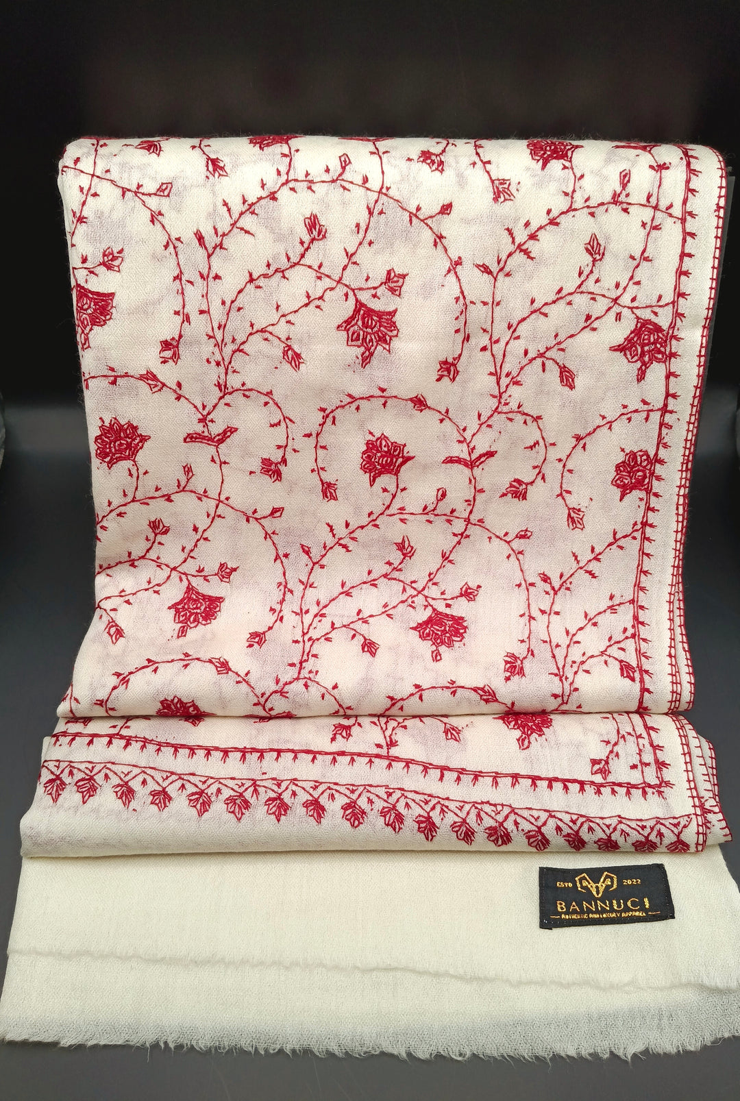 Premium And Extremely Soft Original Handmade Sui Needle Jaal Pure Toosh Shawl