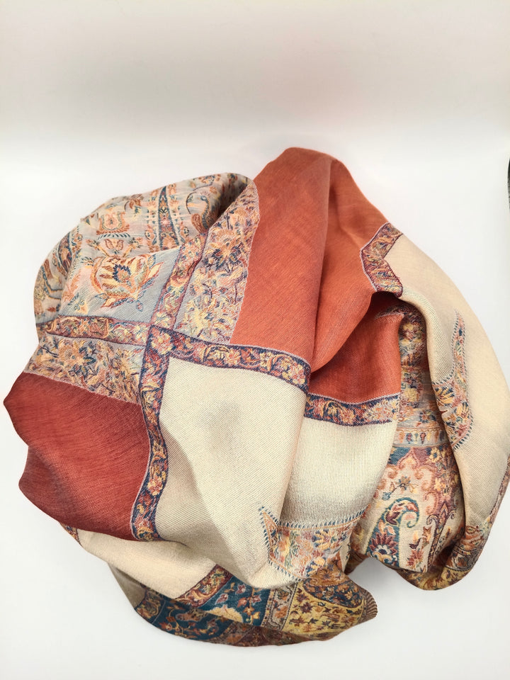 Premium Quality Extremely Soft kani Pashmina Cashmere Shawl
