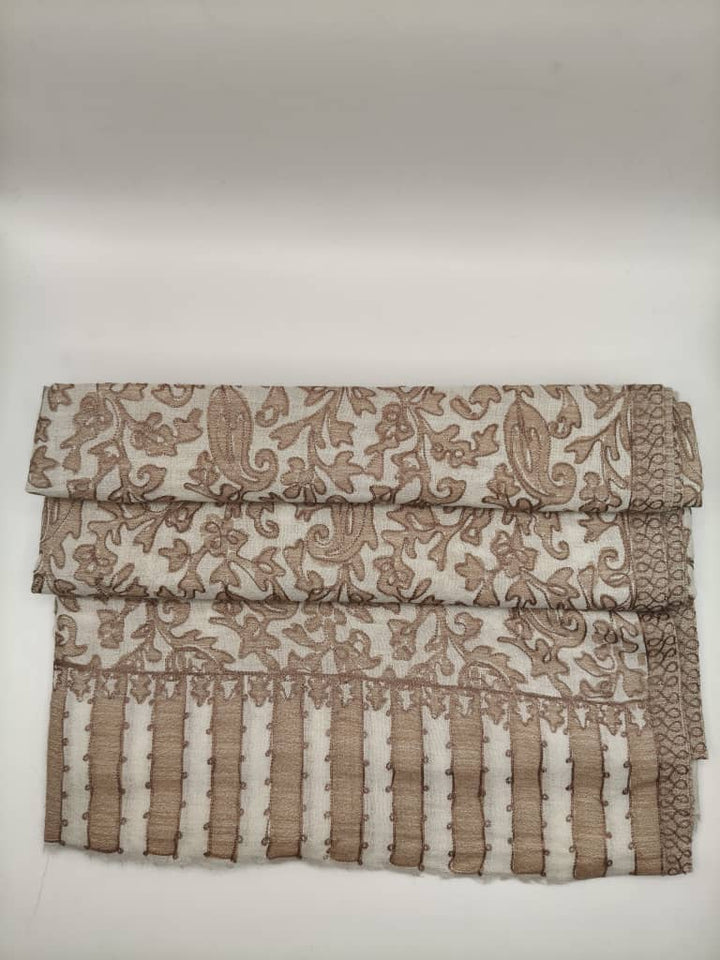 Premium Quality Embroidered Pashmina Cashmere Shawl